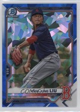 2021 Bowman Chrome Draft Sapphire Edition Chih-Jung Liu #BDC-190 y5m