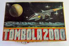 TOMBOLA 2000 lotto gioco di società 24 cartelle con finestre regalo Natale