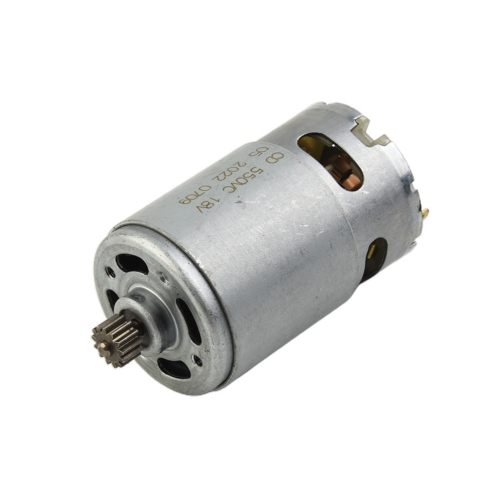 RS550 18V High-Torque Motor with 13T Strong Magnetic Gear & Carbon Brush
