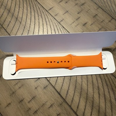 Auth Apple Watch Hermes Sport Band Orange 45mm 46mm 44mm 49mm M/L