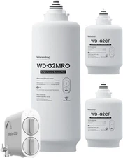 Waterdrop WD-G2-W WD-G2-B Replacement Filter 2-Year Combo, Reduce PFAS