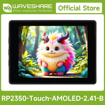 Waveshare RP2350 2.41inch AMOLED Touch Display Development Board 450×600
