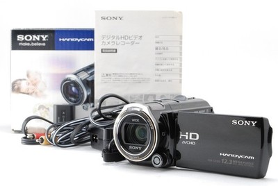NEAR MINT+ w/Box] SONY Handycam HDR-CX560V Black Digital Camcorder
