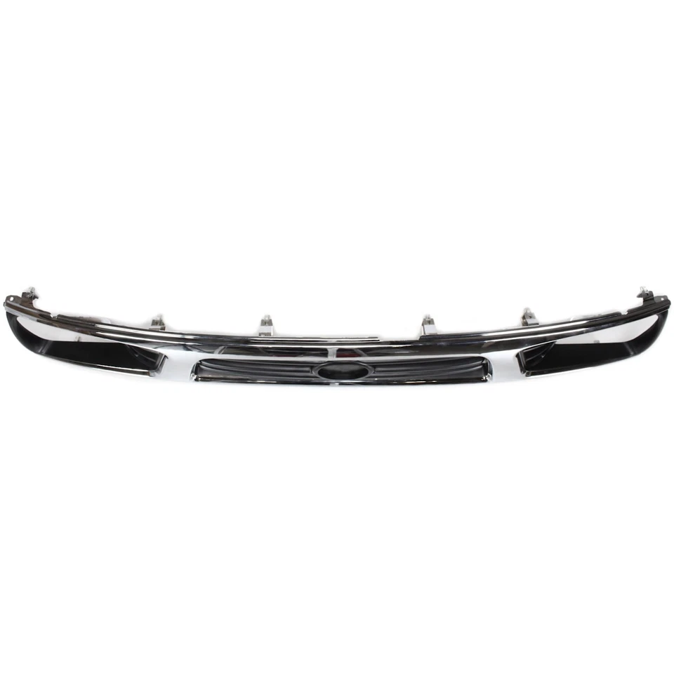 Grille For 1995-1997 Toyota Tacoma 4WD Chrome Shell with Painted Black Insert - Image 4 of 4