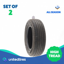 Set Of 2 Used 20565r15 Advanta Er-800 94h - 8.532 Set Of 2 Used 20565r15 Advanta Er-800 94h - 8.532