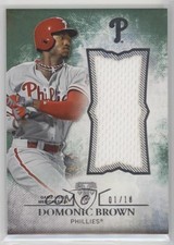 2015 Triple Threads Unity Single Jumbo Relics Emerald 7/18 Domonic Brown 9nr