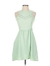 NWT Olive and Oak Women Green Casual Dress XS