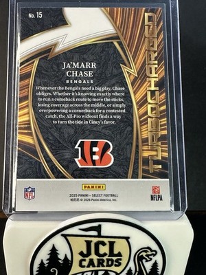 2025 Panini Select - Turbocharged Ja'Marr Chase #15 | eBay