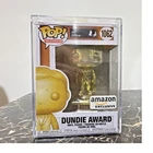 The Office DUNDIE AWARD Funko Pop #1062 Amazon Exclusive + OFFICIAL PROTECTOR