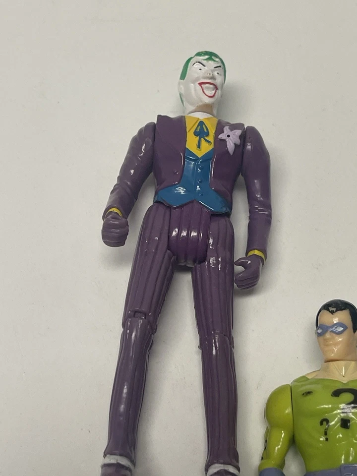 Экшн-фигурки Joker Riddler Batman 5 дюймов ~ лот товаров DC Comics ToyBiz 1989 Super Heroes - Изображение 2 из 4