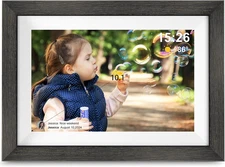 Frameo Digital Photo Frame,10.1 Inch Wifi Smart Digital Picture Frame with HD IP