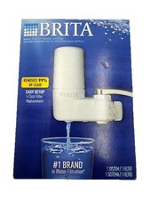 Brita Filter Basic Faucet Mount System Brand New in Brita Box - White