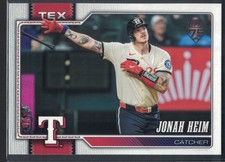 2026 Topps Series 1 Jonah Heim #78 Rangers