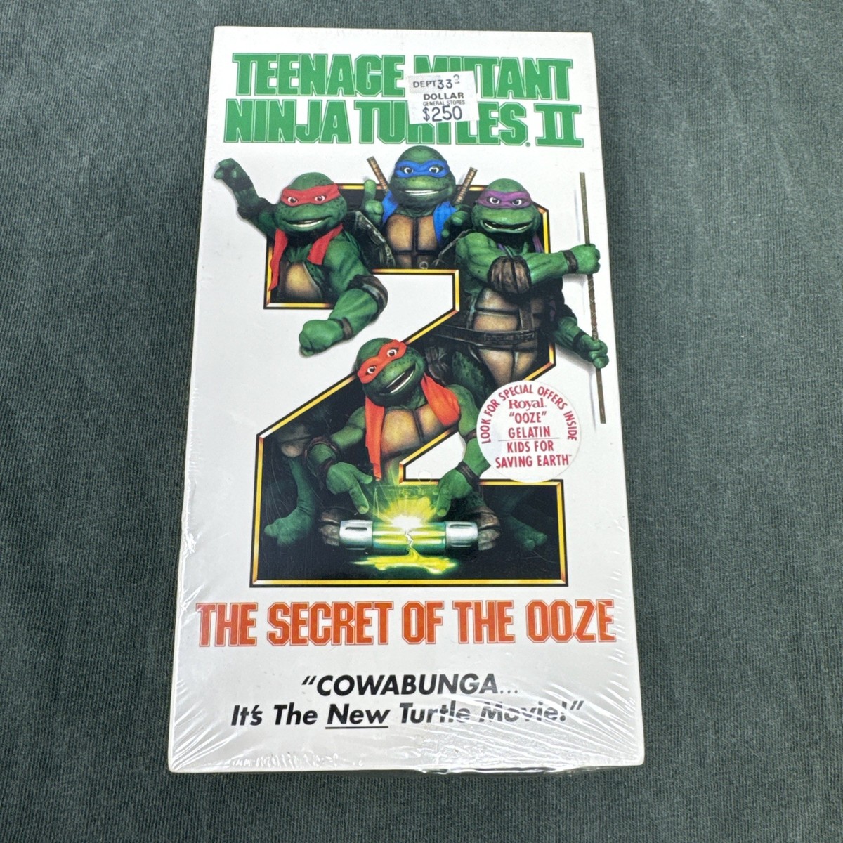 Buy Teenage Mutant Ninja Turtles 2 - The Secret of the Ooze (VHS