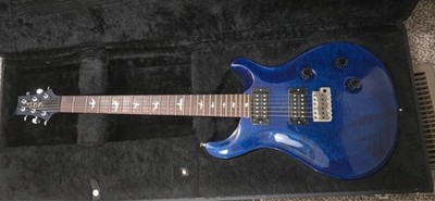 PRS SE Custom 24-08 6 String Solid Electric Guitar - Blue