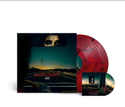 Alice Cooper - Road Limited Red Marbled Vinyl  + DVD (2023 - EU - Original)