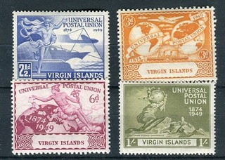 Virgin Islands KGVI 1949 UPU issue MH