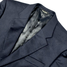 Jos. A. Bank Men  s 100 Wool 2-Button Blazer Navy Blue   43L