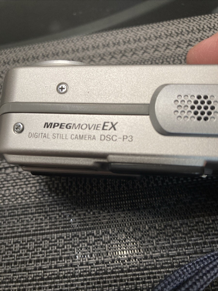 Sony Cyber-Shot DSC-P3 Digital Camera 2.8MP Made Japan No Battery
