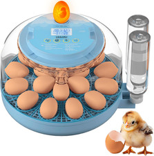 18 Egg Incubator with Automatic Egg Turning and Humidity Control   Egg Incubator