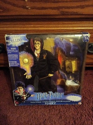 Vintage 2003 Mattel Deluxe Harry Potter Magic Powers Action Figure Doll C3172