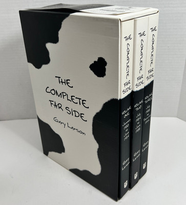 The Complete Far Side: 1980-1994 Gary Larson Three PB Box Set, Very good condi