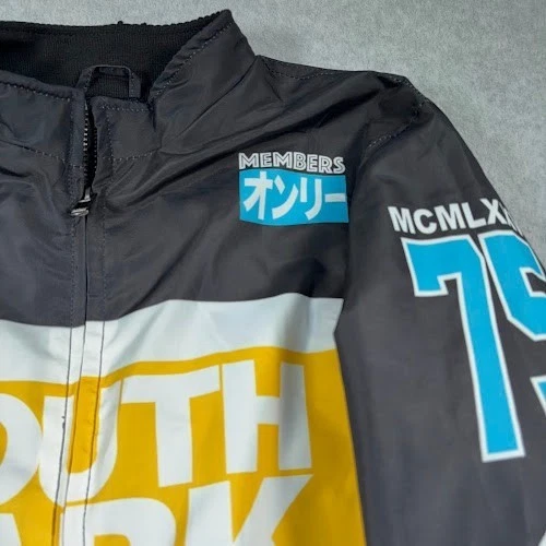 NWT South Park Members Only Bomber Jacket Mens medium Cartman Kyle Graphic NEW - Image 4 of 4