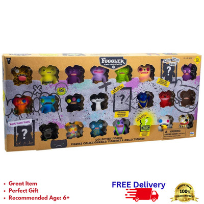Fuggler Collectible Figures 24 Pack Funny Ugly Monster Toys Set Kids Gift New