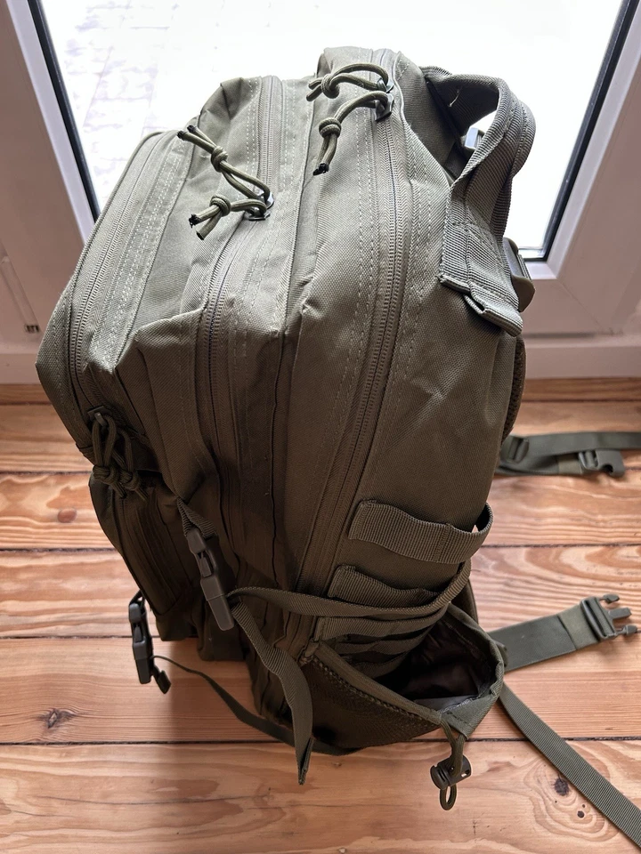 StahlGear - Tactical Outdoor Rucksack Olivgrün - Bild 3 von 4