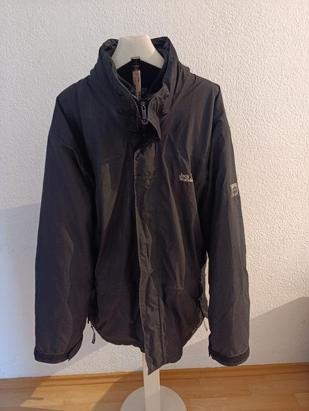 Men Jack Wolfskin Jacket Black XXL