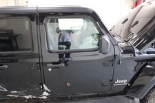 Passenger Front Door Full Door Power Window Fits 18-23 Wrangler 3073002