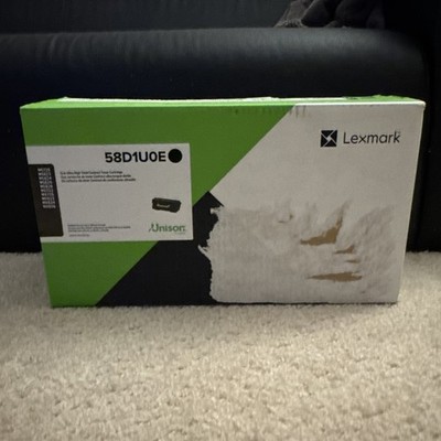 Lexmark 58D1U0E Ultra High Yield Contract Toner Cartridge Black **Brand new** 