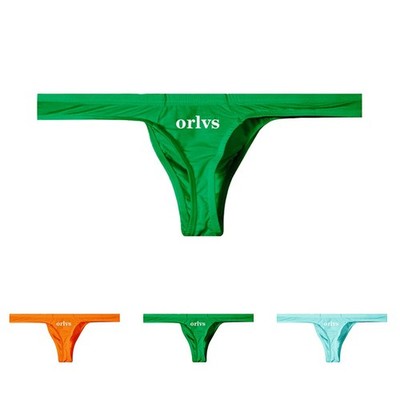 Bequeme modische Unterwäsche G-String atmungsaktiv hellblau klassisch niedriger