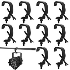 PercyEffie 10 Pack Stage Light Clamp Hook Bulk, Fits OD 1.18"-2" Truss Heavy ...