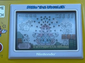 Nintendo Game & Watch MARIO THE JUGGLER MB-108 1991 Mint In Box