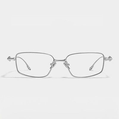 7g Ultra Light Square Luxury Eyeglasses Frame Pure Titanium Narrow Eyewear