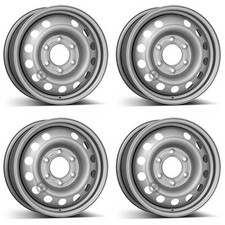 4 Alcar Stahlfelgen 6.5Jx16 Zoll ET56 6x139.7 für Hyundai H-1 4er Satz