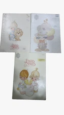 Vtg 80's Classic Precious Moments Lot of 3 Counted Cross Stitch Books