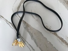 Belkin 6FT 3-RCA Gold Plated Male to Male Audio Cable DJ/Mixer/Stereo System
