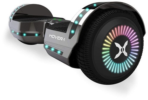 Hover-1 Chrome 2.0 Electric Self-Balancing Hoverboard with 7 mph Max Speed, Dual