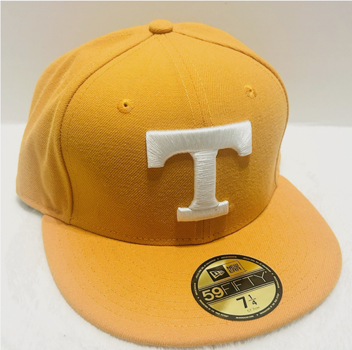 New Era Tennessee Volunteers Team Logo 59FIFTY Fitted Hat Cap 7 1/4 Orange NCAA - Bild 3 von 5