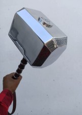 1:1 Solid Avengers Thor Hammer Replica Cosplay Mjolnir Prop Collector Holidays