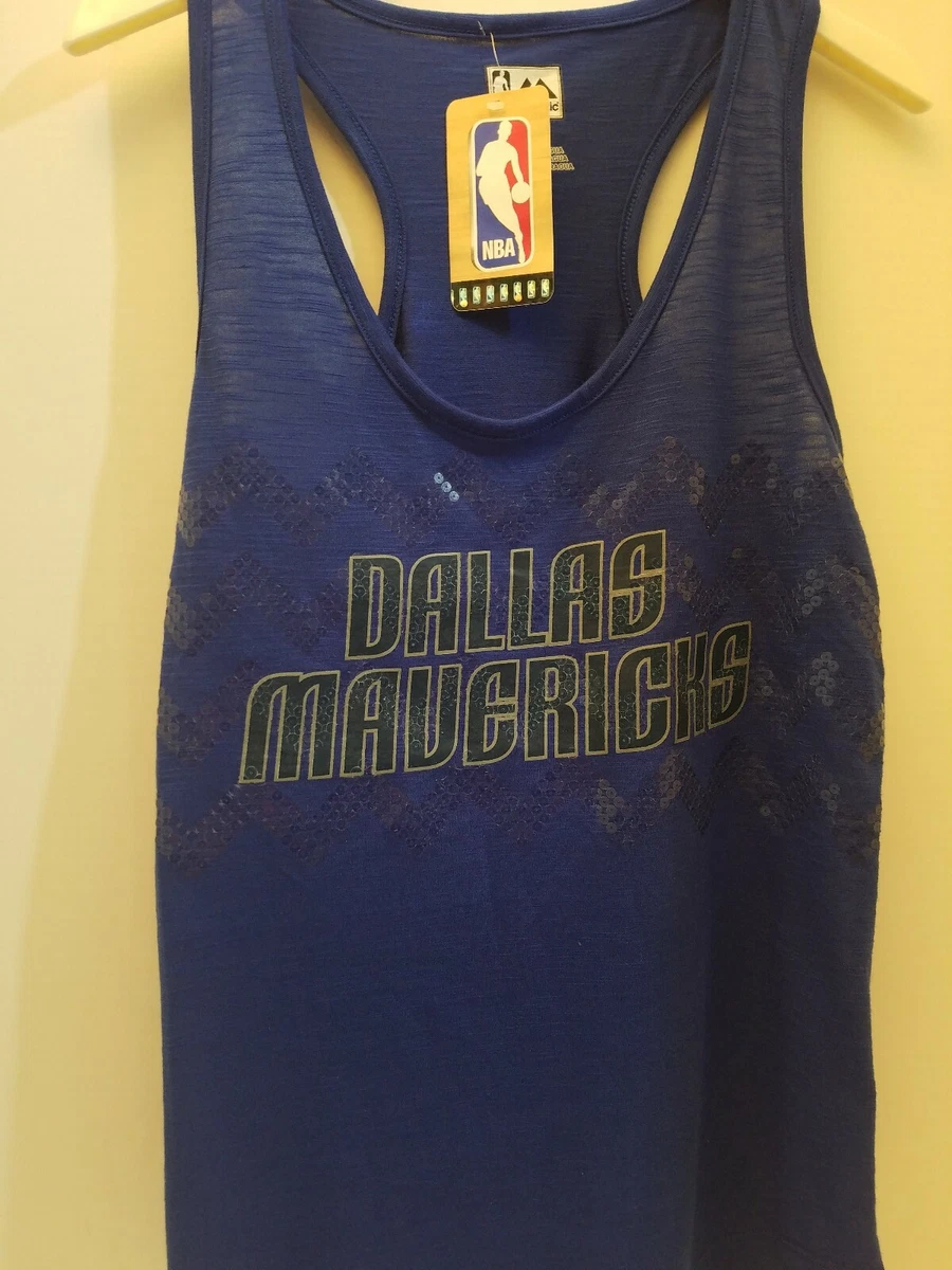 DALLAS MAVERICKS NBA SPARKLE JERSEY WOMEN MEDIUM eBay