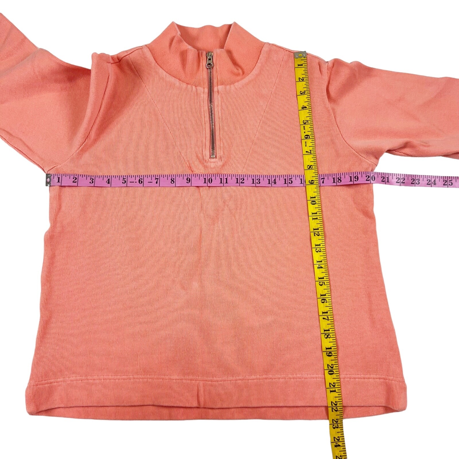 Pendleton Quarter Zip Pull Over Long Sleeve Women… - image 7