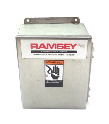 RAMSEY AUTOCHECK 8200 CONTROL BOARD, C07163K-E001, HOFFMAN ENCL., A-100BCHNFSS