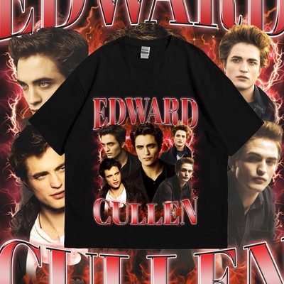 Edward Cullen Vampires, Robert Pattinson Team Edward Twilight Saga T-Shirt