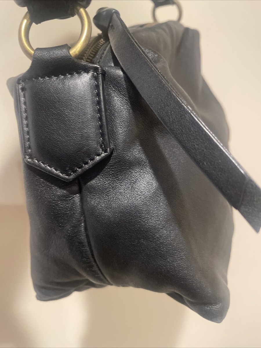 ハンドバッグ DRIES VAN NOTEN Crinkled effect handbag Dries Van Noten Crinkled Metallic Leather Mini Crossbody Bag