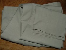 NEW WOT JACK VICTOR DRESS PANTS SIZE 36 X 34 POLYESTER WOOL ELASTANE GRAY 260