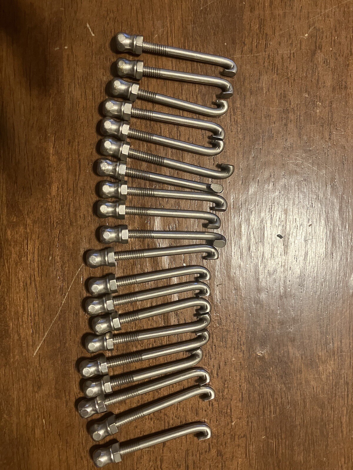 SS Stewart Banjo hook and nut sets (20) 1890’s rare banjo parts eBay