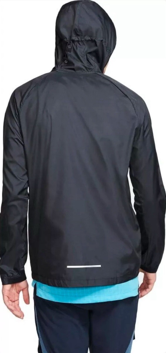 Men's Nike Essential Running Hooded Full Zip Jacket Large Bv4870